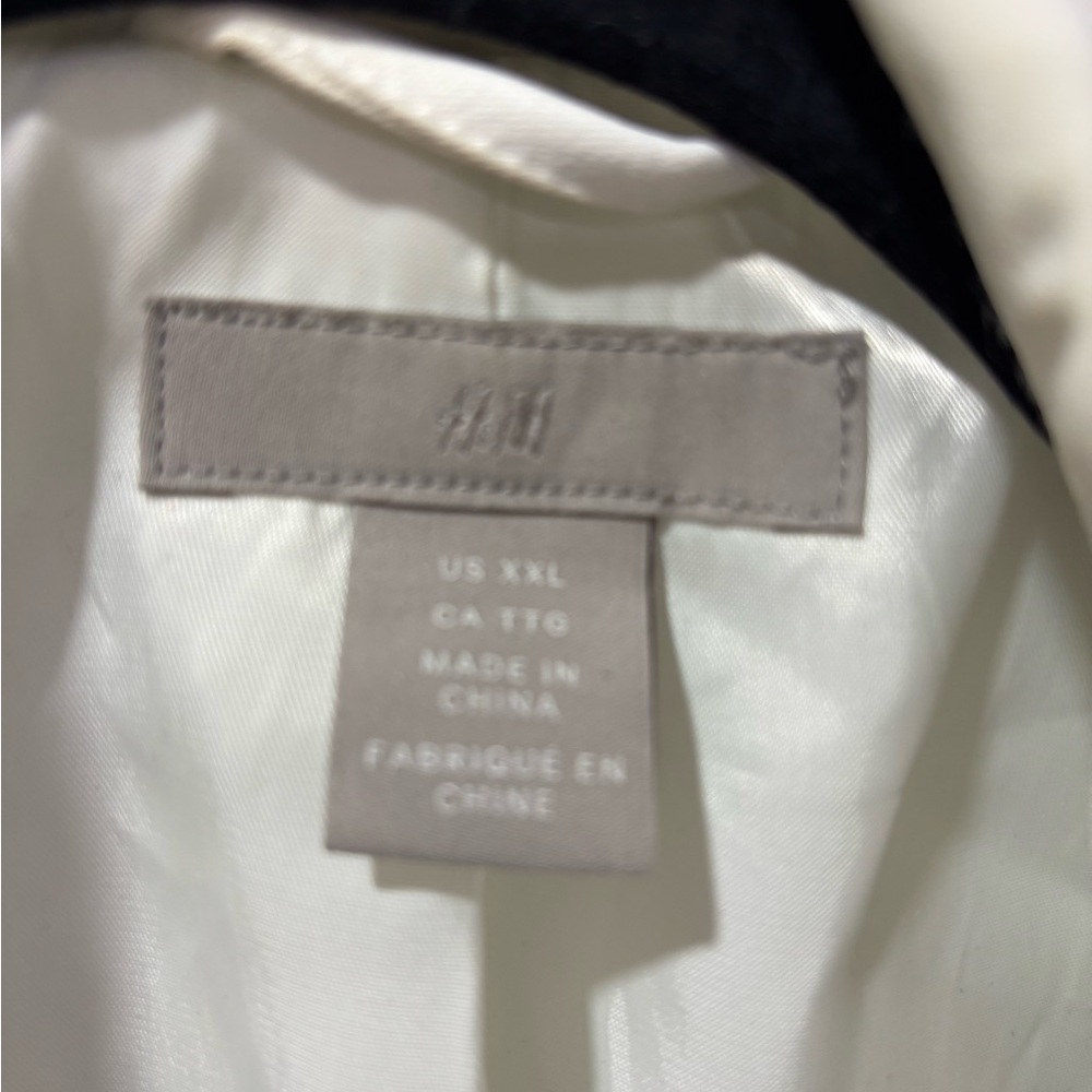 H&M White Blazer Jacket - Picture 3 of 7